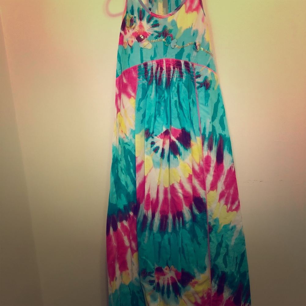 Tie-Dye Dress 100% Cotton